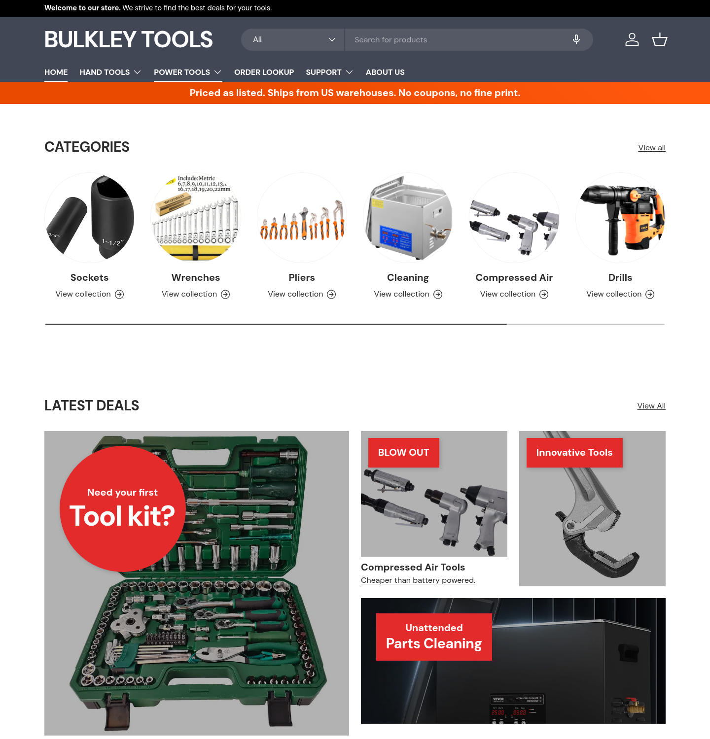BulkleyTools homepage